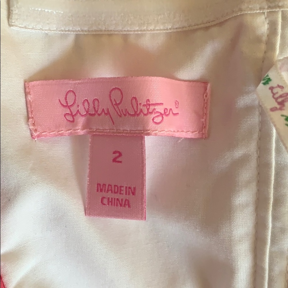 Lilly Pulitzer strapless dress - Picture 2 of 4